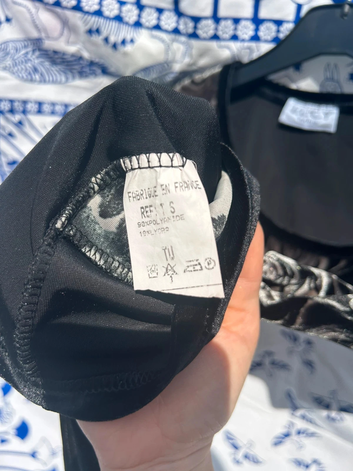 Camiseta preta e cinza feminina S/36 Lucy Paris em muito bom estado – photo 4